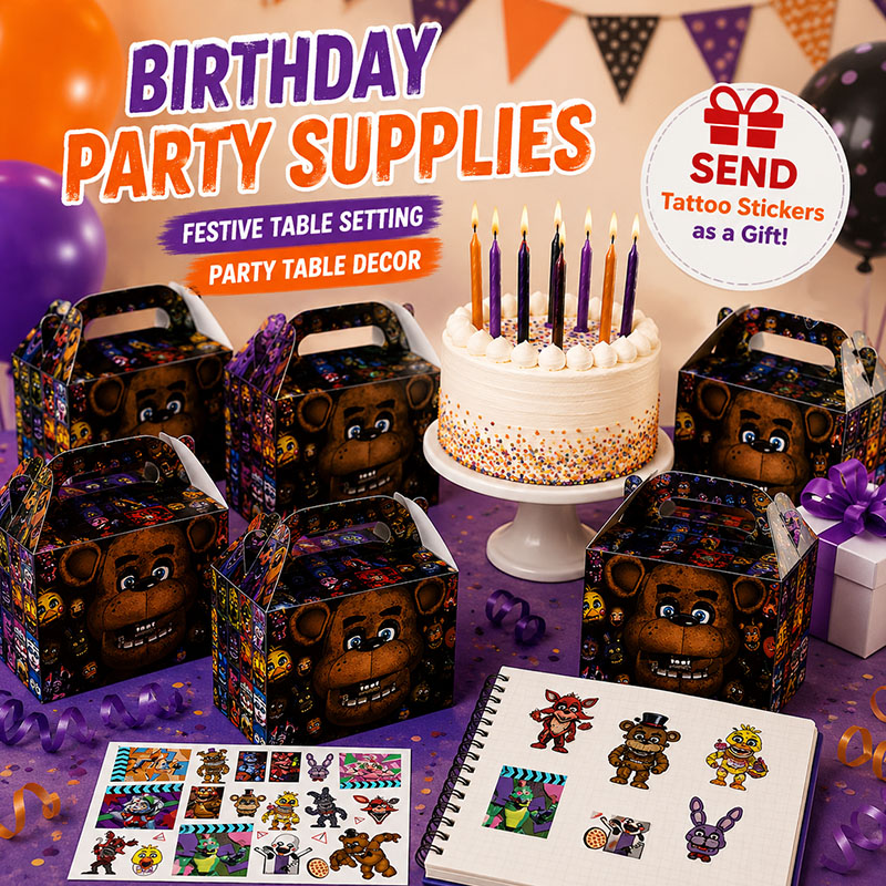 Party Games At Wedding - مجموعة هدايا حفلات بثيم Five Nights