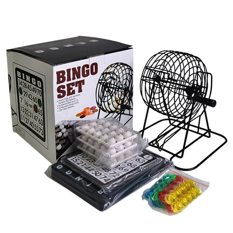 Party Games For Large Groups - بينغو اليانصيب آلة الصلب البنغو لعبة