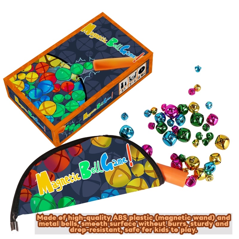 Party Games Easter For Family - لعبة تحدي الجرس المغناطيسي، لعبة مونتيسوري