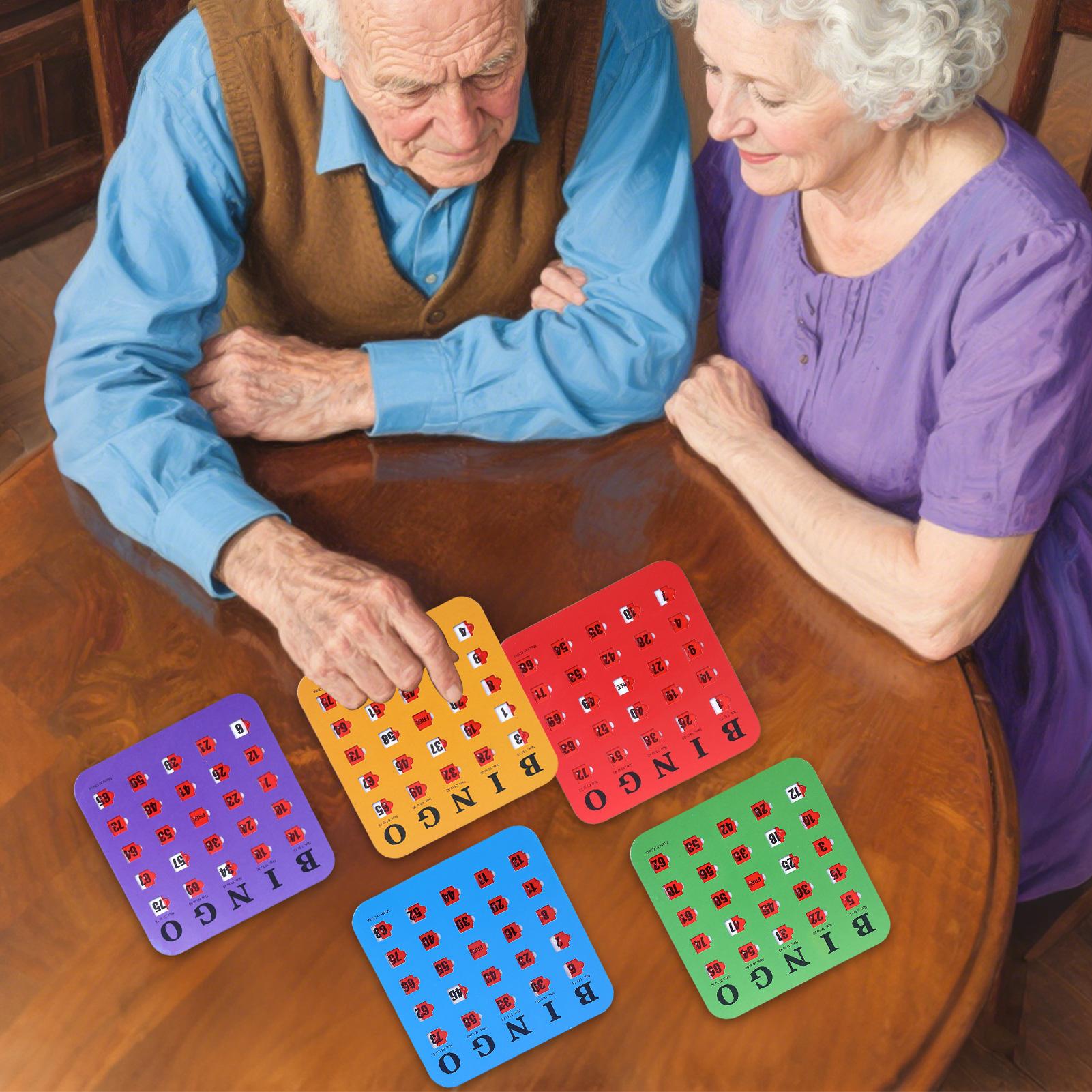 Party Games For Large Groups - 5 قطع من بطاقات لعبة البينجو