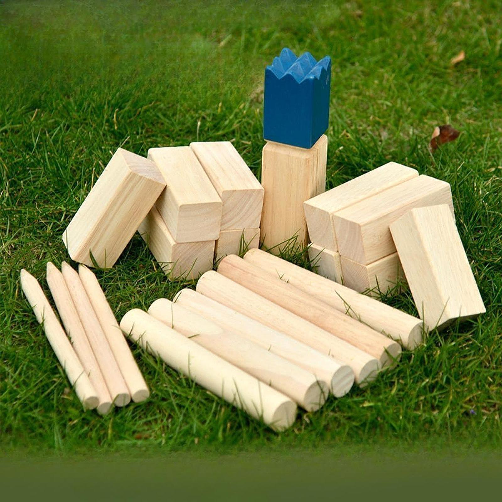 Kubb Game Yard - مجموعة ألعاب ساحة كوب، ساحة الحديقة