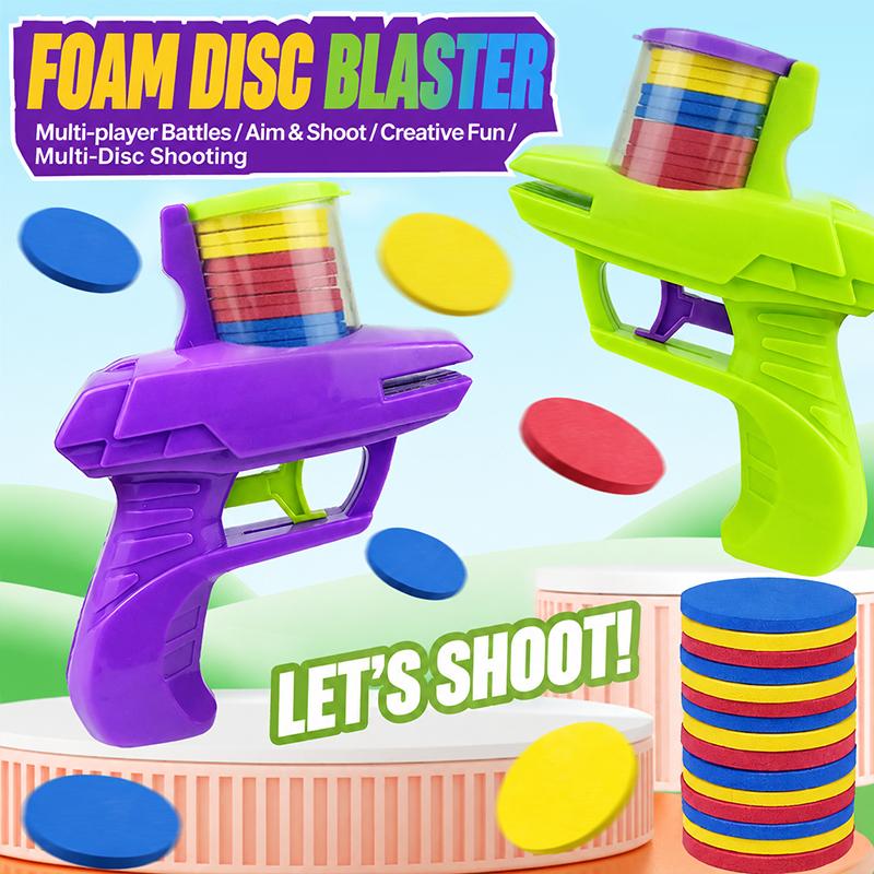 Party Games Kid Friendly - لعبة قاذفة أقراص الفوم صديقة للبيئة