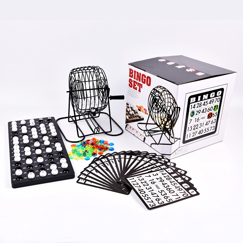 Party Games For Large Groups - بينغو اليانصيب آلة الصلب البنغو لعبة