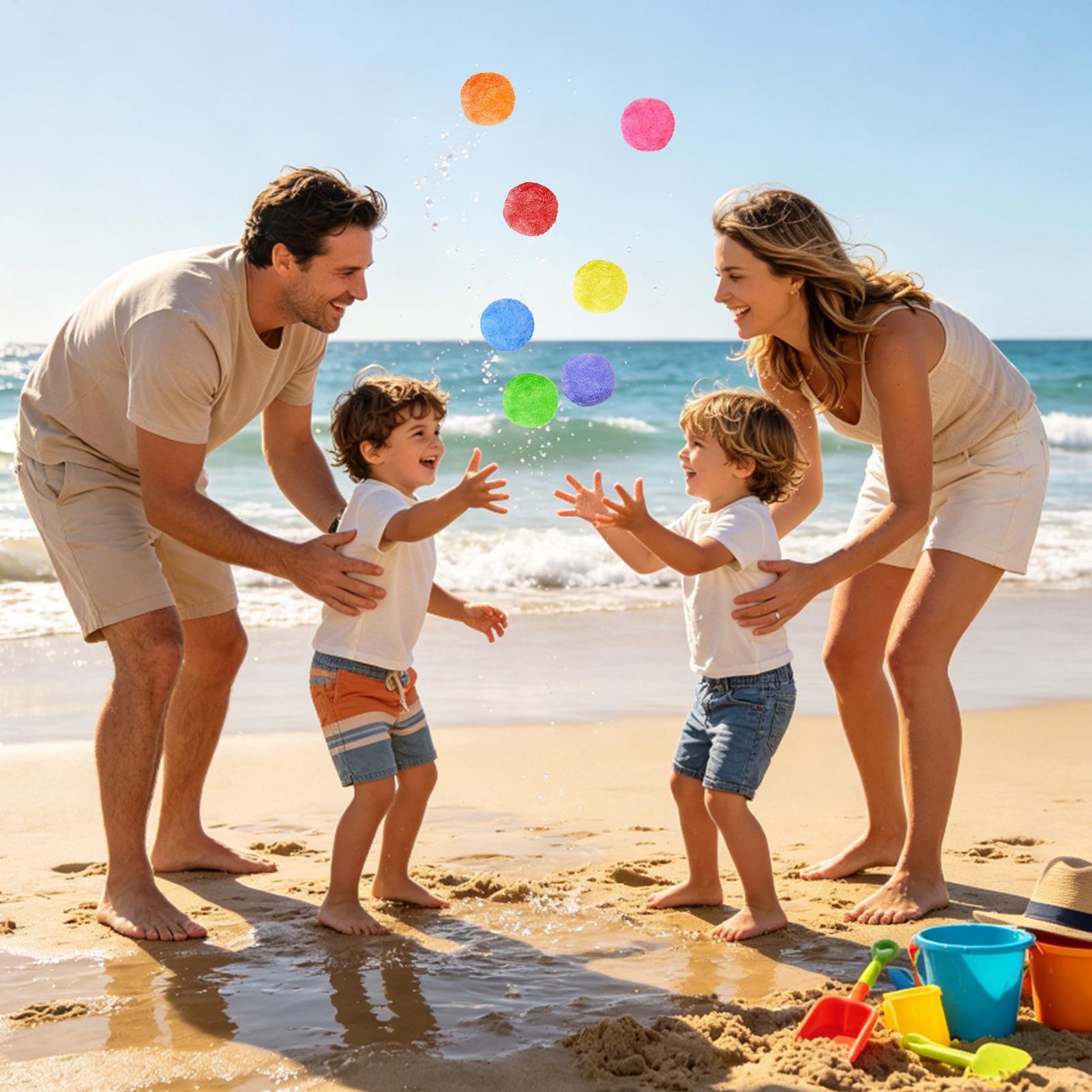 Party Games Bomb - كرات مائية قابلة لإعادة الاستخدام، 100