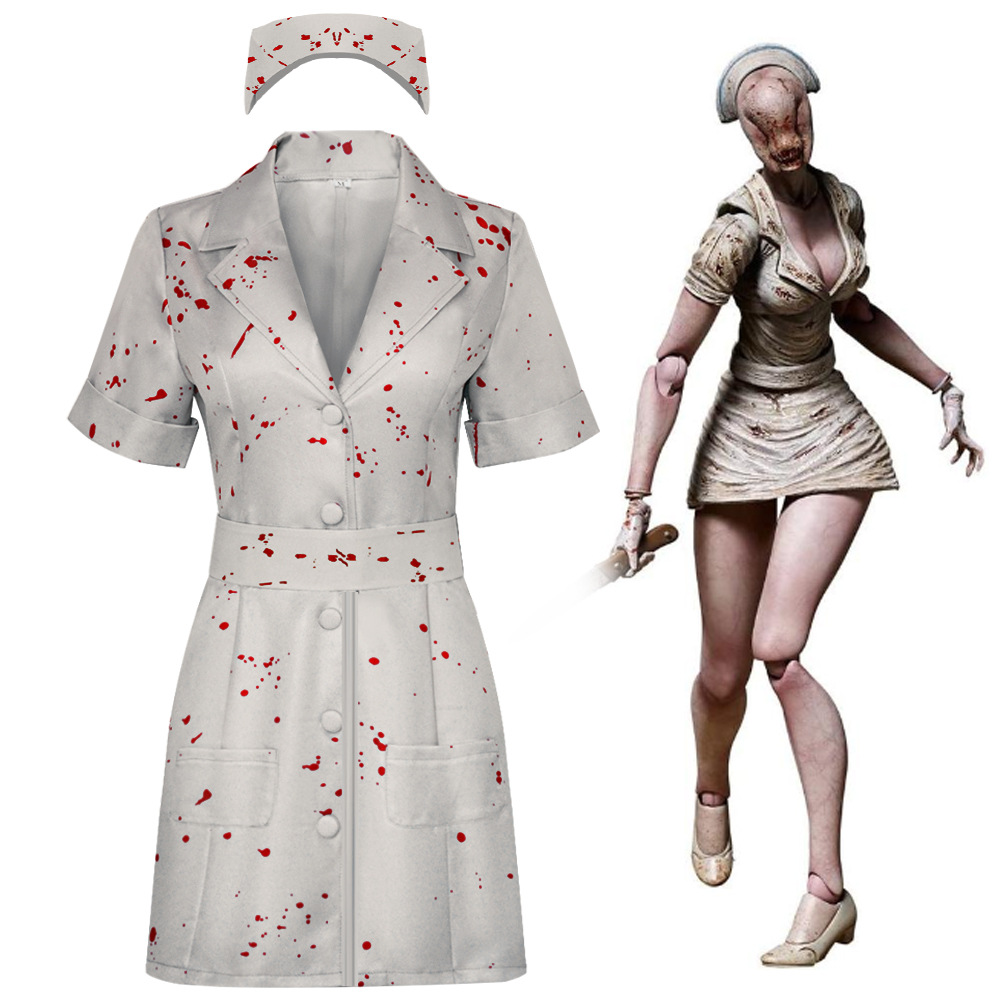 Zombie Party Games For Adults - زي تنكري للممرضة من سايلنت هيل،