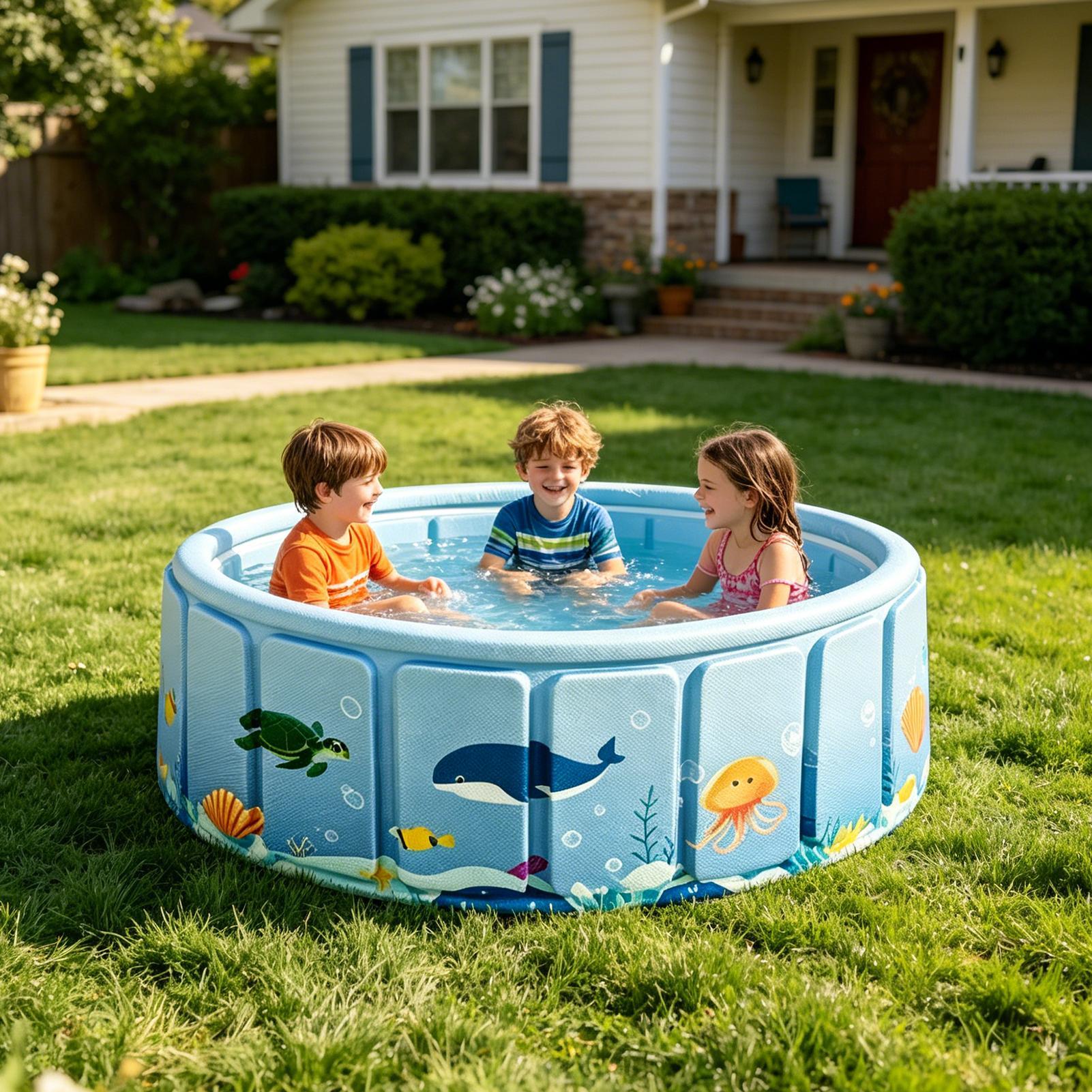 حوض سباحة قابل للطي غير قابل ل - مراجعة Party Games Kid Friendly وسعره