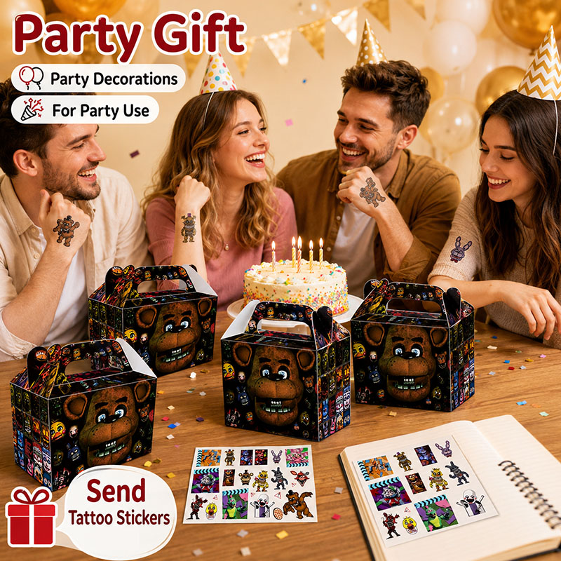 مجموعة هدايا حفلات بثيم Five N - مراجعة Party Games At Wedding وسعره
