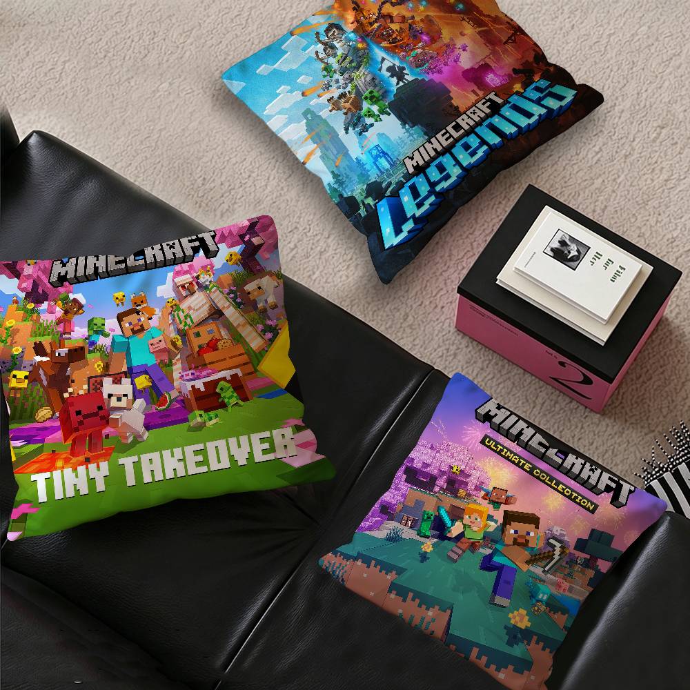 غطاء وسادة شخصي بتصميم لعبة ما - مراجعة Party Games Minecraft وسعره