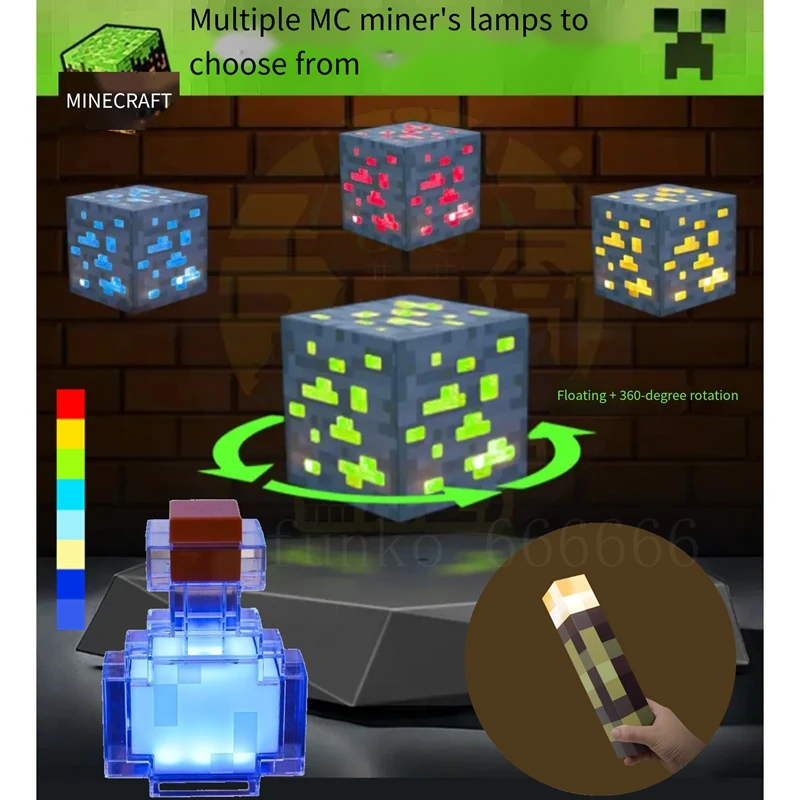 مصباح يدوي صغير الشعلة المفاتي - مراجعة Party Games Minecraft وسعره