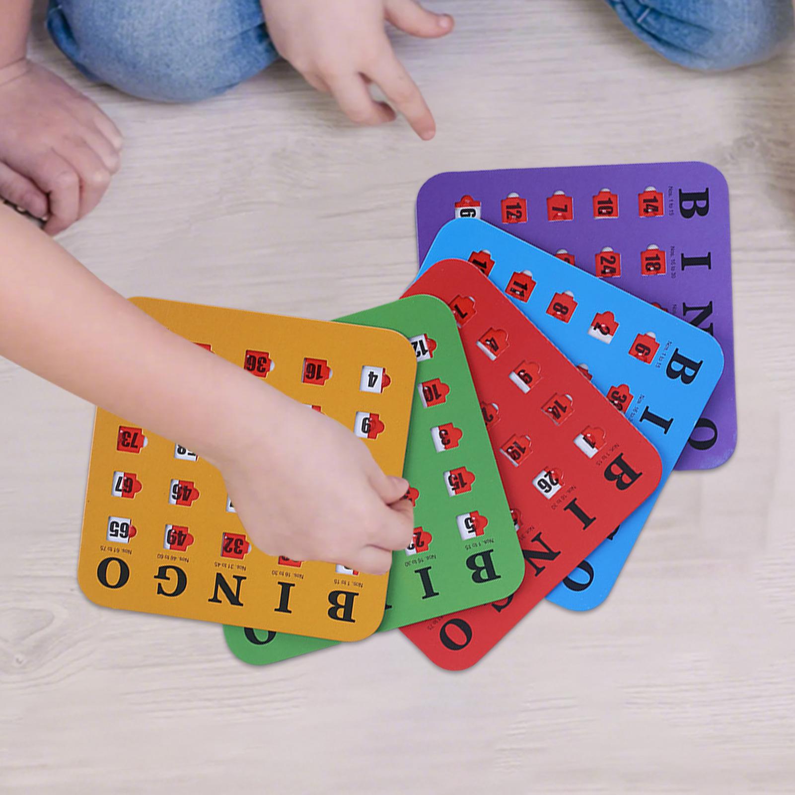 5 قطع من بطاقات لعبة البينجو ك - مراجعة Party Games For Large Groups وسعره