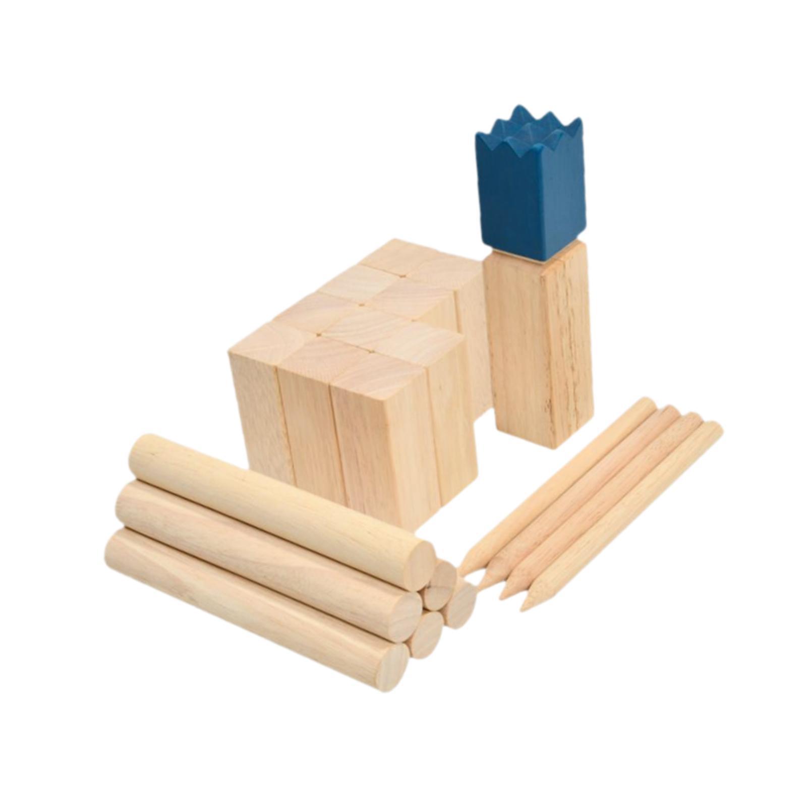 مجموعة لعبة الكوب الخشبية للحد - مراجعة Kubb Game Yard وسعره