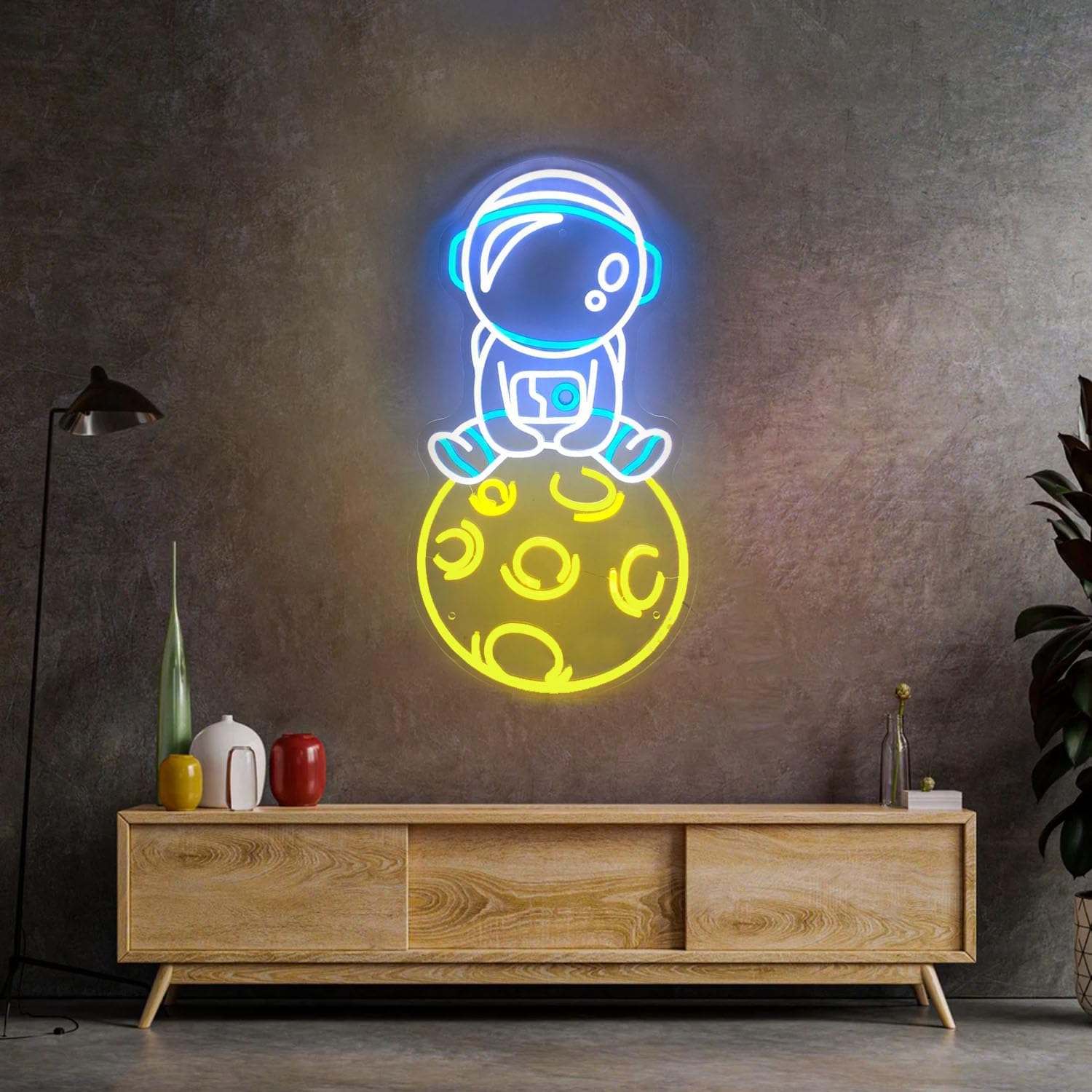 لافتة نيون LED على شكل رائد فض - مراجعة Kids Party Games وسعره