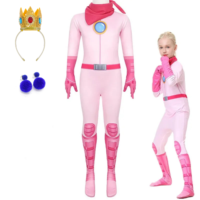 بدلة الأميرة الخوخية للفتيات،  - مراجعة Kids Party Games وسعره