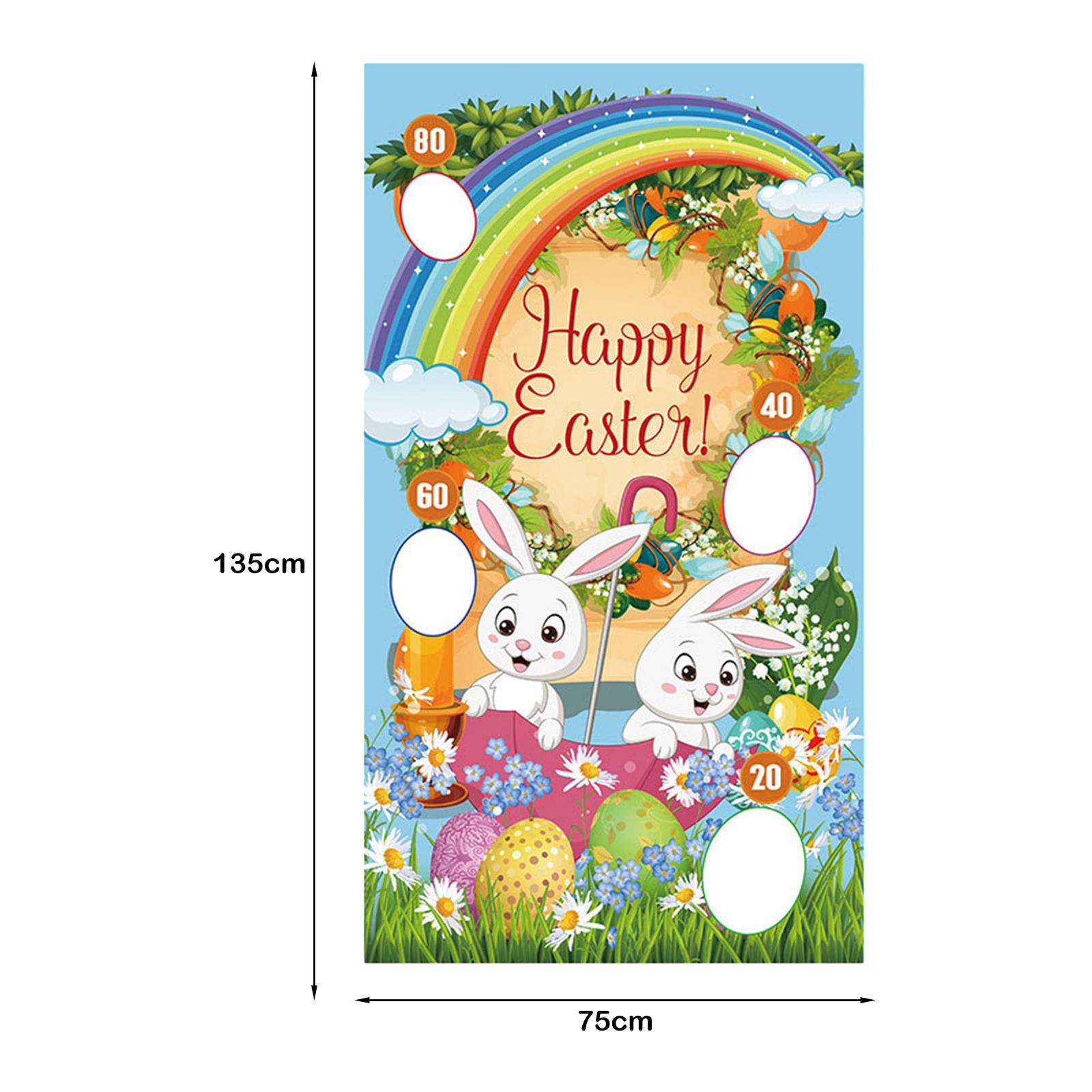 لافتة لعبة الرمي لتزيين الحفلا - مراجعة Party Games Easter For Family وسعره