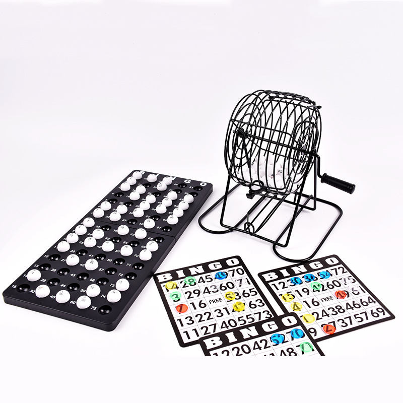بينغو اليانصيب آلة الصلب البنغ - مراجعة Party Games For Large Groups وسعره