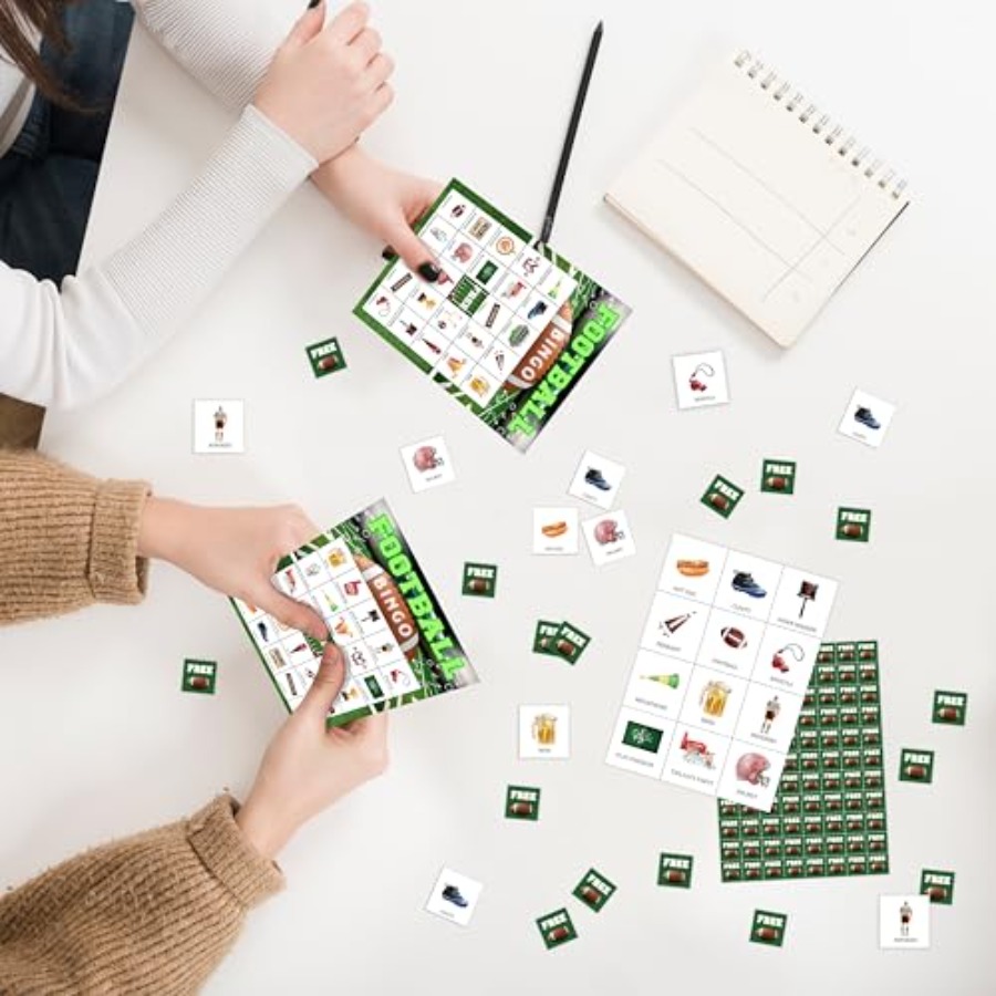 بطاقة لعبة بينجو لحفلات كرة ال - مراجعة Party Games For Large Groups وسعره