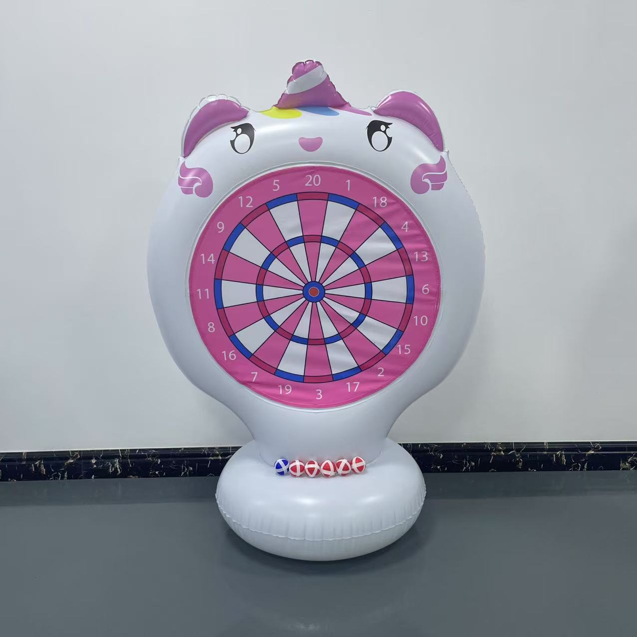 نفخ يونيكورن رمي لعبة الهدف لز - مراجعة Kids Party Games وسعره