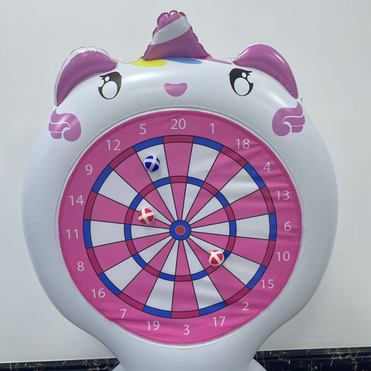 نفخ يونيكورن رمي لعبة الهدف لز - مراجعة Kids Party Games وسعره